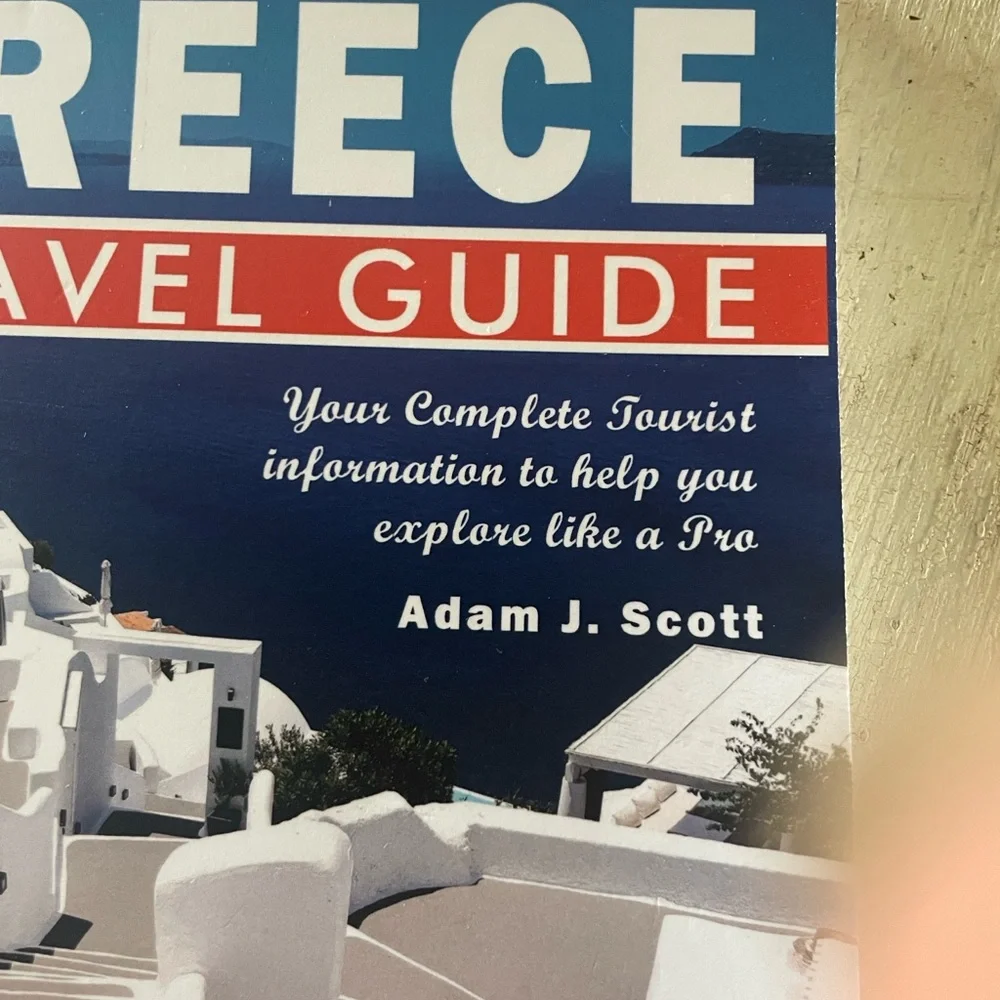Essential Greece Travel Guide Book NEW 2025